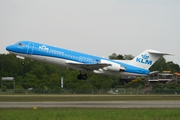 KLM Cityhopper Fokker 70 (PH-KZD) at  Hamburg - Fuhlsbuettel (Helmut Schmidt), Germany