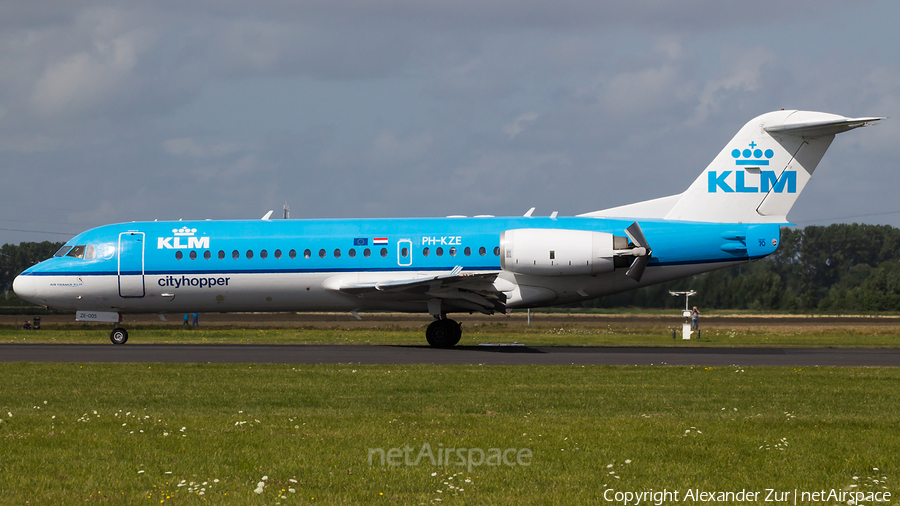 KLM Cityhopper Fokker 70 (PH-KZE) | Photo 433054