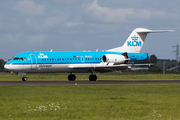 KLM Cityhopper Fokker 70 (PH-KZE) at  Amsterdam - Schiphol, Netherlands