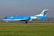 KLM Cityhopper Fokker 70 (PH-KZE) at  Amsterdam - Schiphol, Netherlands