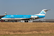 KLM Cityhopper Fokker 70 (PH-KZE) at  Amsterdam - Schiphol, Netherlands