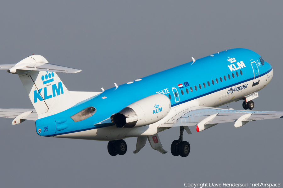 KLM Cityhopper Fokker 70 (PH-KZE) | Photo 11501