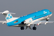 KLM Cityhopper Fokker 70 (PH-KZE) at  Amsterdam - Schiphol, Netherlands