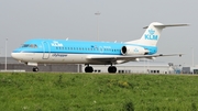 KLM Cityhopper Fokker 70 (PH-KZE) at  Amsterdam - Schiphol, Netherlands