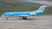 KLM Cityhopper Fokker 70 (PH-KZE) at  Cologne/Bonn, Germany