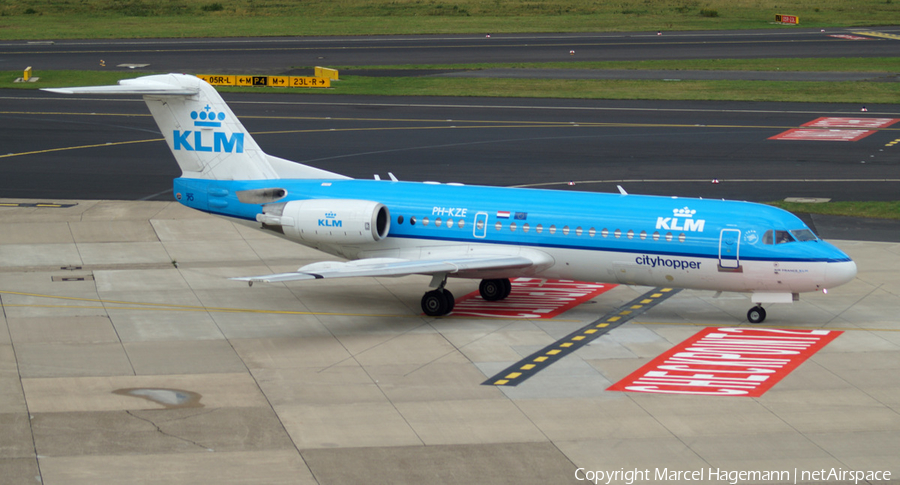 KLM Cityhopper Fokker 70 (PH-KZE) | Photo 114101
