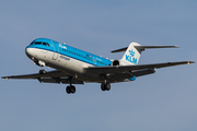 KLM Cityhopper Fokker 70 (PH-KZE) at  London - Heathrow, United Kingdom