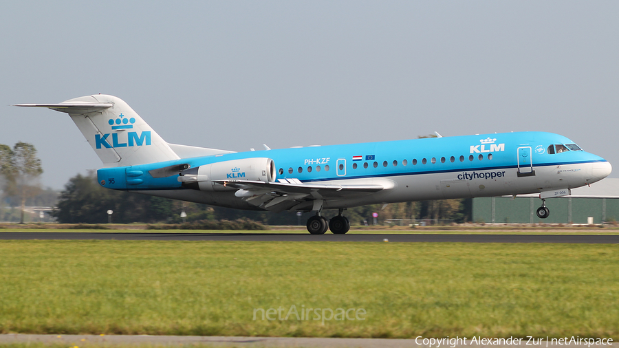 KLM Cityhopper Fokker 70 (PH-KZF) | Photo 226991