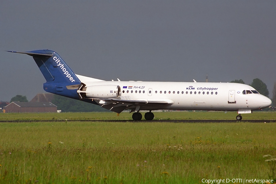 KLM Cityhopper Fokker 70 (PH-KZF) | Photo 247586