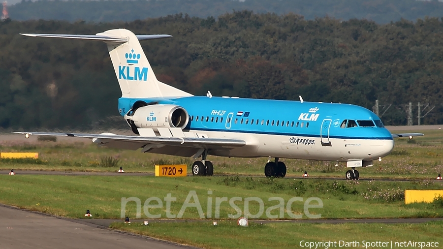 KLM Cityhopper Fokker 70 (PH-KZF) | Photo 223521