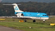 KLM Cityhopper Fokker 70 (PH-KZF) at  Dusseldorf - International, Germany