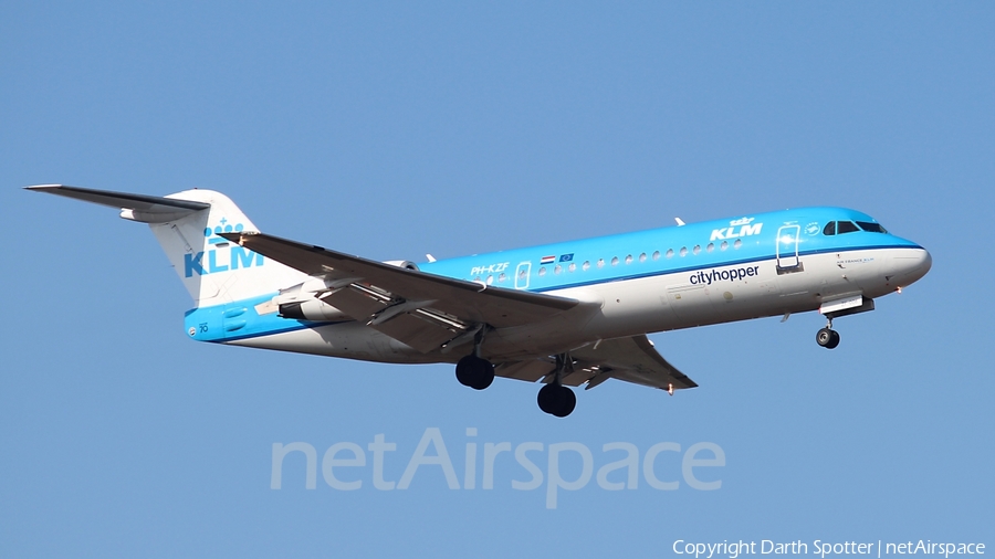 KLM Cityhopper Fokker 70 (PH-KZF) | Photo 208770