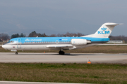 KLM Cityhopper Fokker 70 (PH-KZF) at  Geneva - International, Switzerland