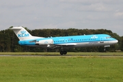 KLM Cityhopper Fokker 70 (PH-KZF) at  Hamburg - Fuhlsbuettel (Helmut Schmidt), Germany