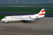 Austrian Airlines Fokker 70 (PH-KZG) at  Dusseldorf - International, Germany