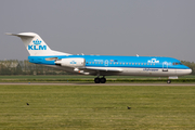 KLM Cityhopper Fokker 70 (PH-KZG) at  Amsterdam - Schiphol, Netherlands