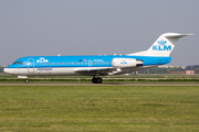 KLM Cityhopper Fokker 70 (PH-KZG) at  Amsterdam - Schiphol, Netherlands