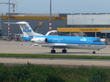 KLM Cityhopper Fokker 70 (PH-KZG) at  Cologne/Bonn, Germany