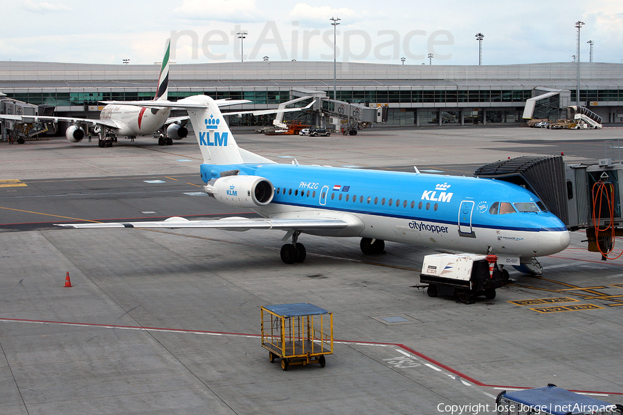 KLM Cityhopper Fokker 70 (PH-KZG) | Photo 441392