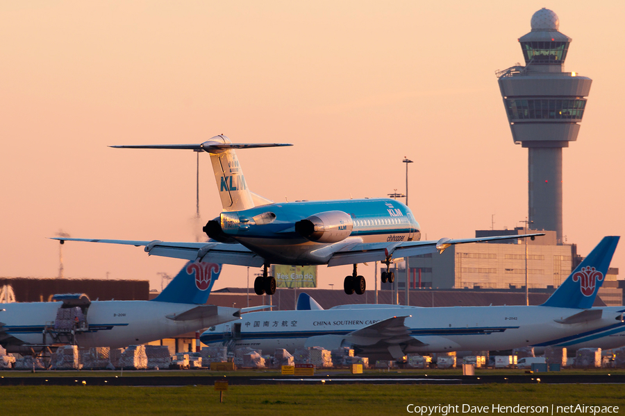 KLM Cityhopper Fokker 70 (PH-KZG) | Photo 32643
