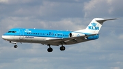 KLM Cityhopper Fokker 70 (PH-KZG) at  Dusseldorf - International, Germany