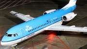 KLM Cityhopper Fokker 70 (PH-KZG) at  Dusseldorf - International, Germany