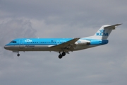 KLM Cityhopper Fokker 70 (PH-KZG) at  Frankfurt am Main, Germany