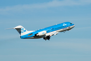 KLM Cityhopper Fokker 70 (PH-KZG) at  Hamburg - Fuhlsbuettel (Helmut Schmidt), Germany