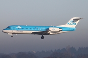 KLM Cityhopper Fokker 70 (PH-KZG) at  Hamburg - Fuhlsbuettel (Helmut Schmidt), Germany