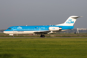 KLM Cityhopper Fokker 70 (PH-KZH) at  Amsterdam - Schiphol, Netherlands