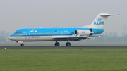KLM Cityhopper Fokker 70 (PH-KZH) at  Amsterdam - Schiphol, Netherlands