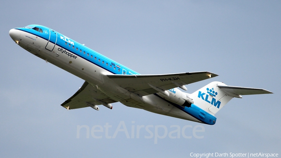 KLM Cityhopper Fokker 70 (PH-KZH) | Photo 207017