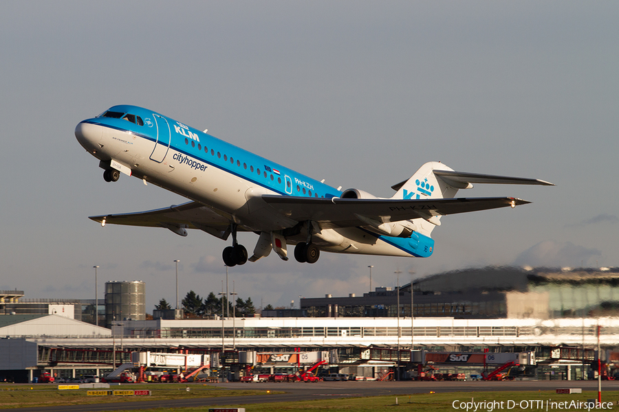 KLM Cityhopper Fokker 70 (PH-KZH) | Photo 325922