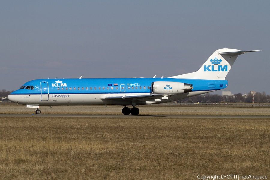 KLM Cityhopper Fokker 70 (PH-KZI) | Photo 404787