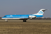 KLM Cityhopper Fokker 70 (PH-KZI) at  Amsterdam - Schiphol, Netherlands