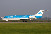 KLM Cityhopper Fokker 70 (PH-KZI) at  Amsterdam - Schiphol, Netherlands