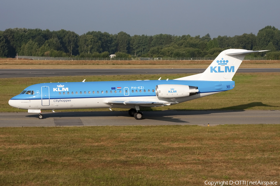 KLM Cityhopper Fokker 70 (PH-KZI) | Photo 413481