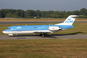 KLM Cityhopper Fokker 70 (PH-KZI) at  Hamburg - Fuhlsbuettel (Helmut Schmidt), Germany