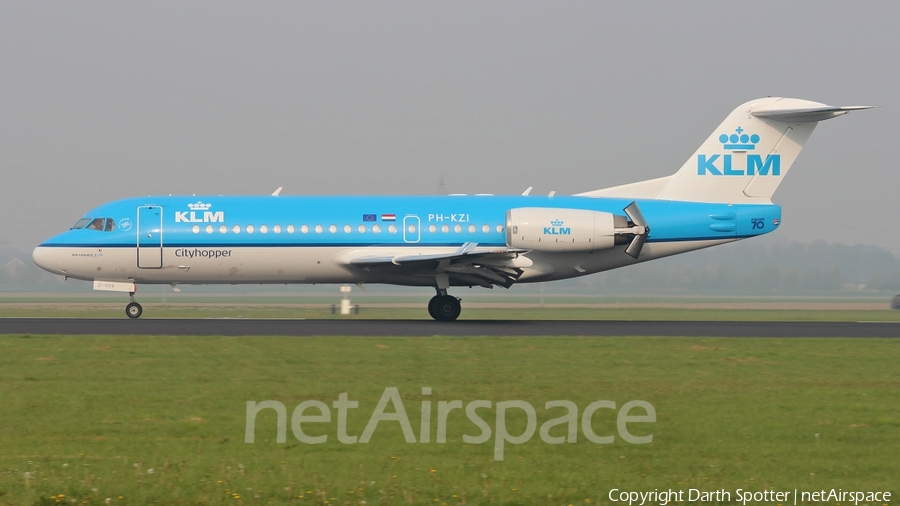 KLM Cityhopper Fokker 70 (PH-KZI) | Photo 216628