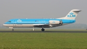 KLM Cityhopper Fokker 70 (PH-KZI) at  Amsterdam - Schiphol, Netherlands