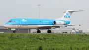 KLM Cityhopper Fokker 70 (PH-KZI) at  Amsterdam - Schiphol, Netherlands