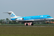 KLM Cityhopper Fokker 70 (PH-KZI) at  Amsterdam - Schiphol, Netherlands