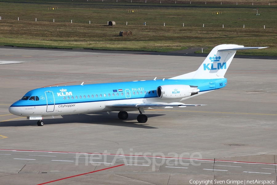 KLM Cityhopper Fokker 70 (PH-KZI) | Photo 31597