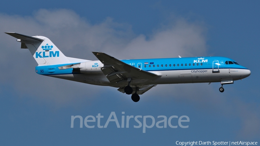 KLM Cityhopper Fokker 70 (PH-KZI) | Photo 216631