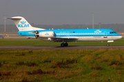 KLM Cityhopper Fokker 70 (PH-KZI) at  Hannover - Langenhagen, Germany
