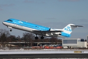 KLM Cityhopper Fokker 70 (PH-KZI) at  Hamburg - Fuhlsbuettel (Helmut Schmidt), Germany