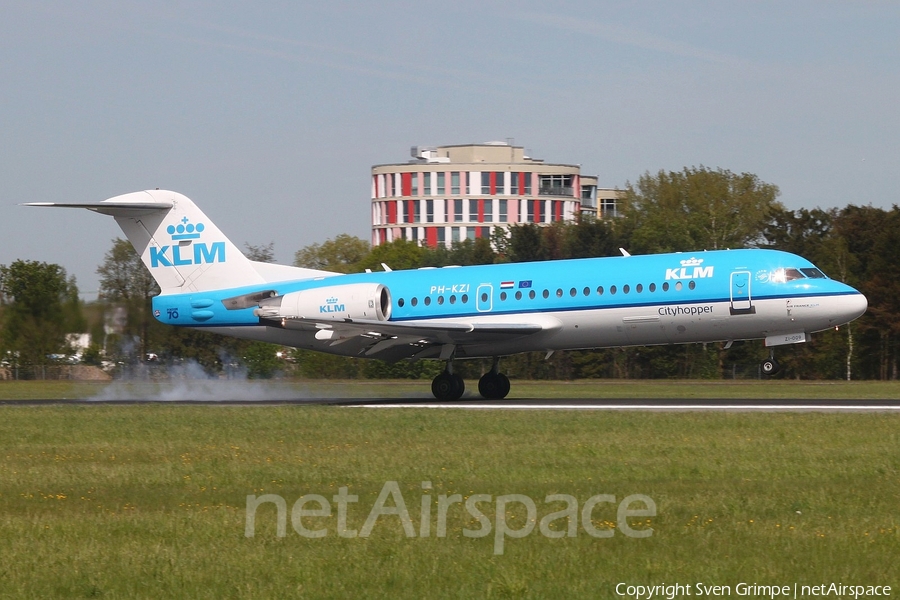 KLM Cityhopper Fokker 70 (PH-KZI) | Photo 76441