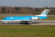 KLM Cityhopper Fokker 70 (PH-KZI) at  Hamburg - Fuhlsbuettel (Helmut Schmidt), Germany