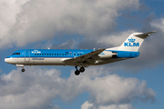 KLM Cityhopper Fokker 70 (PH-KZI) at  Hamburg - Fuhlsbuettel (Helmut Schmidt), Germany