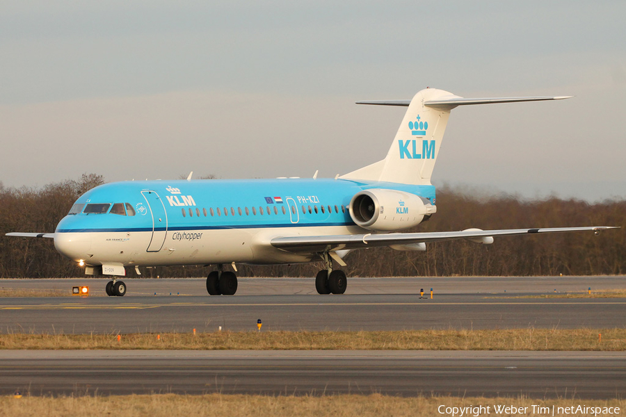 KLM Cityhopper Fokker 70 (PH-KZI) | Photo 100761